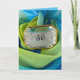 Gevouwen Wenskaart VERJAARDAG personaliseer naam y Kaart