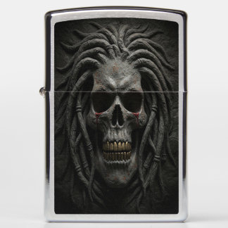 gevreesde schedel Zippo aansteker
