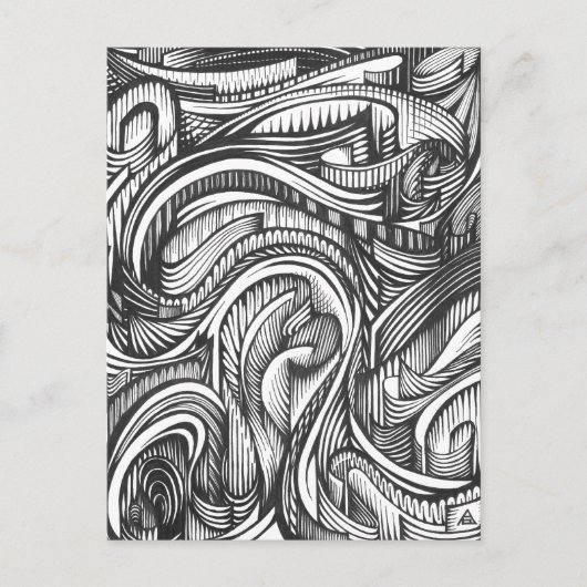 gevuld | briefkaart (Voorkant)