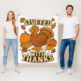 Gevuld met Bedankt fleece gezellig Deken