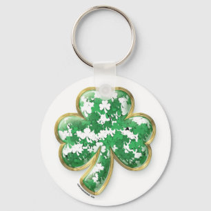 gevuld met Luck Shamrock Sleutelhanger
