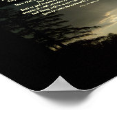 Gevuld met pijn en niemand die de schuld geeft...P Poster (Hoek)