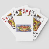 Gevulde sandwich speelkaarten (Achterkant)