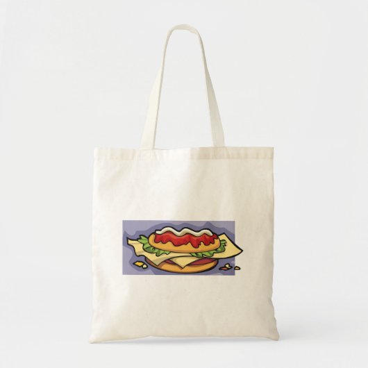 Gevulde sandwich tote bag (Voorkant)