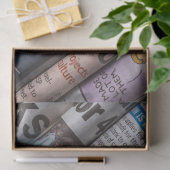 gewalst papier voor krantenpapier (Geschenk)