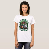 Gewapende kalkoenen in het Wilde Westen T-shirt (Voorkant volledig)