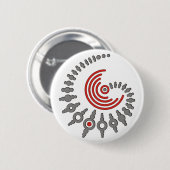 gewascirkel I Ronde Button 5,7 Cm (Voorkant /achterkant)