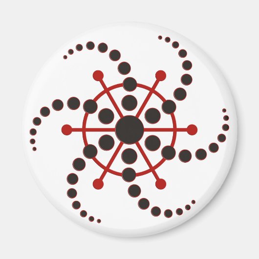 gewascirkel VII Magneet (Voorkant)