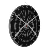 Gewasemde infanteriemuskers dartbord (Voorkant Links)