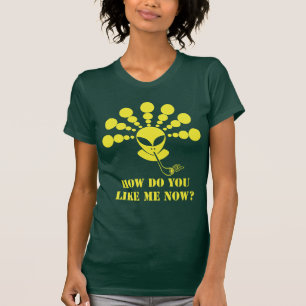 Gewassen Alien-roken T-shirt