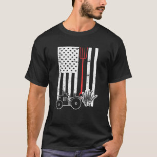 Gewassen Voeding Landbouw Boer Koe Geit T-shirt