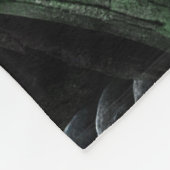 Gewatteerd abstract ontwerp fleece deken (Hoek)