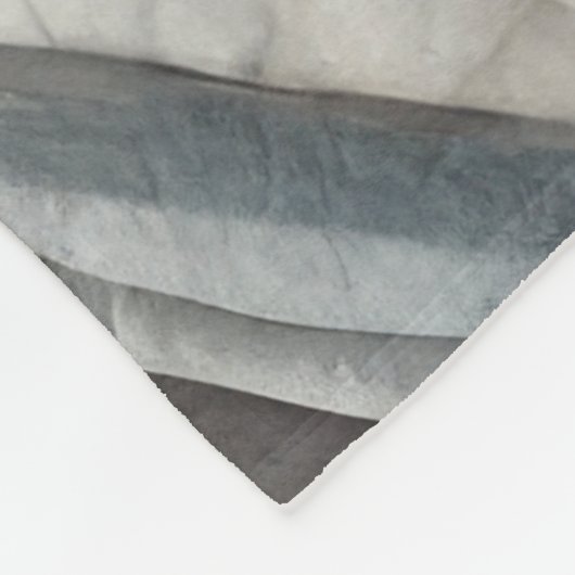 Gewatteerd abstract ontwerp fleece deken (Hoek)