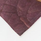 Gewatteerd abstract ontwerp fleece deken (Hoek)