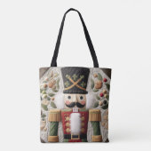 Gewatteerd Patroon van Notenkraker Draagtas (Achterkant)