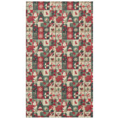 Gewatteerde kerst Design Tafelkleed (Voorkant)