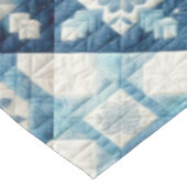 Gewatteerde kerst ontwerp tafelkleed (Gekanteld)