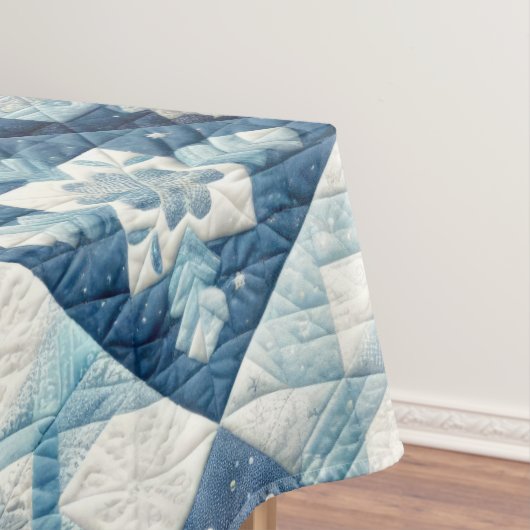 Gewatteerde kerst ontwerp tafelkleed (Voorbeeld)