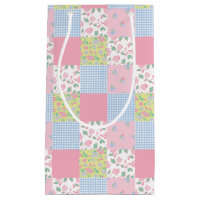 Gewatteerde Patchwork Gift Bag