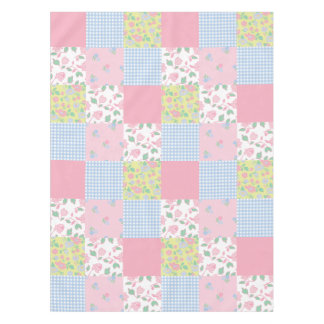 gewatteerde patchwork tafellaken