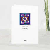 Gewatteerde Torah Kaart (Achterkant)