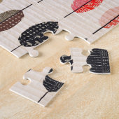 Gewatteerde veren puzzel (Zijkant)