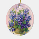  geweld in een mandornament keramisch ornament (Links)