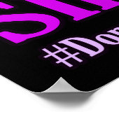 Gewelddadigheidsteun voor huiselijk geweld poster (Hoek)