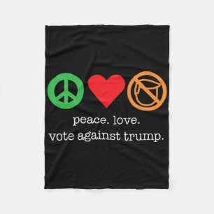 Geweldig anti-Trump-shirt voor Democraten Fleece Deken