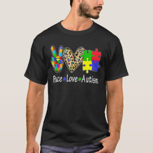 Geweldig Autisme Bewustzijn Vredes Puzzelstukken T-shirt