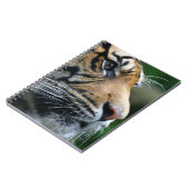 Geweldig Bengaal Tiger Face Notitieboek (Linkerzijde)