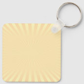 Geweldig cadeau! Eenvoudig gezegend geloof gebasee Sleutelhanger (Achterkant)