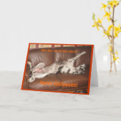 Geweldig Dane Ate teveel Halloween Snoep Kaart (Gele Bloem)