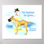 Geweldig Dane BTG Brindle Poster (Voorkant)