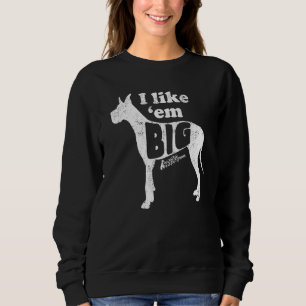 Geweldig Dane Gear... ik hou van mijn grote hond. Trui