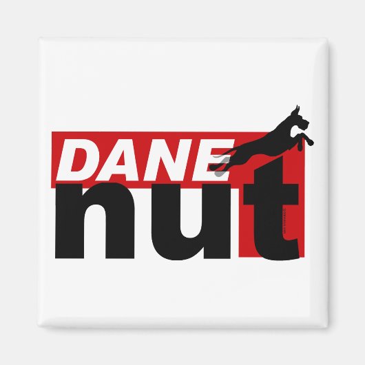 Geweldig Dane Nut Magneet (Voorkant)