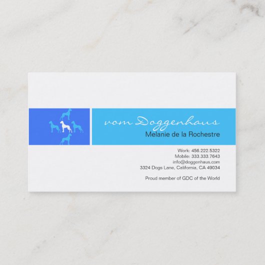 Geweldig ddadig visitekaartje (Achterkant)