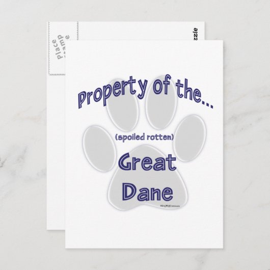 Geweldig ddadige eigenschap briefkaart (Voorkant / Achterkant)