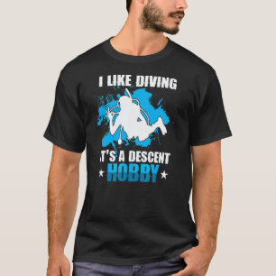 Geweldig duiken Scuba duiken Duiker Duik Snorkelen T-shirt