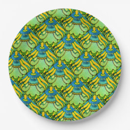 Geweldig en geweldig! papieren bordje