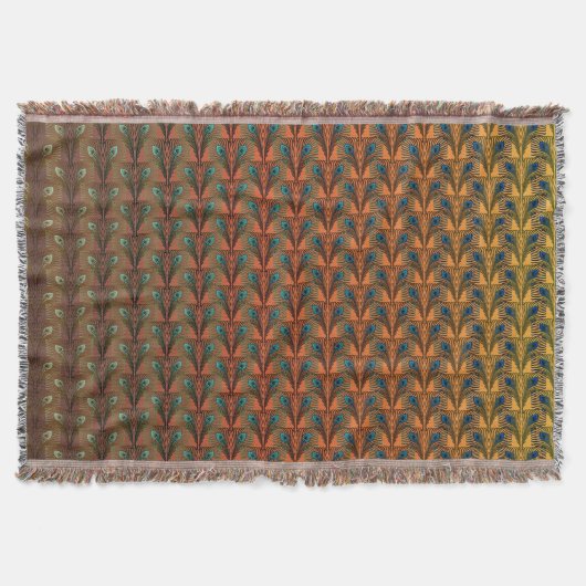 Geweldig Gatsby Feathers art deco-ontwerp Deken (Voorkant)