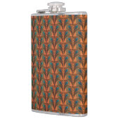 Geweldig Gatsby Feathers art deco-ontwerp Heupfles (Links)