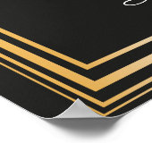 Geweldig geïnspireerd welkomstbericht poster (Hoek)