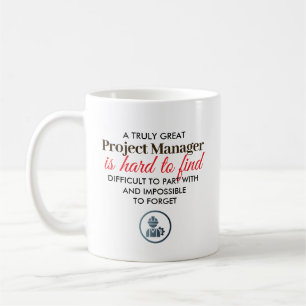 Geweldig geschenk met naam voor projectmanager koffiemok