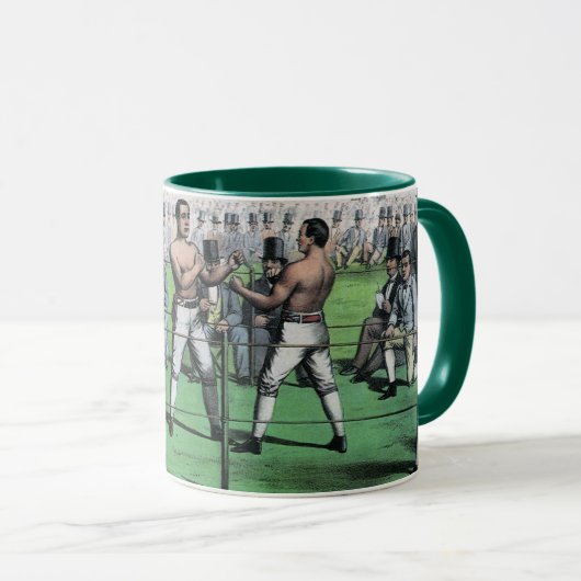 Geweldig gevecht voor het kampioenschap,  boksen mok (Voorkant rechts)