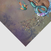 Geweldig geweld met tentacle tissuepapier (Detail)