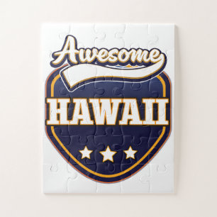 Geweldig Hawaii sportlogo Legpuzzel