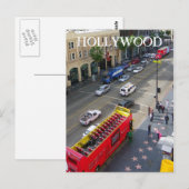 Geweldig Hollywood Boulevard Briefkaart! Briefkaart (Voorkant / Achterkant)