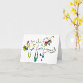 Geweldig is Uw Getrouwheidskaart Kaart (Gele Bloem)