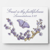 Geweldig: je trouw vlinderplak fotoplaat (Voorkant)